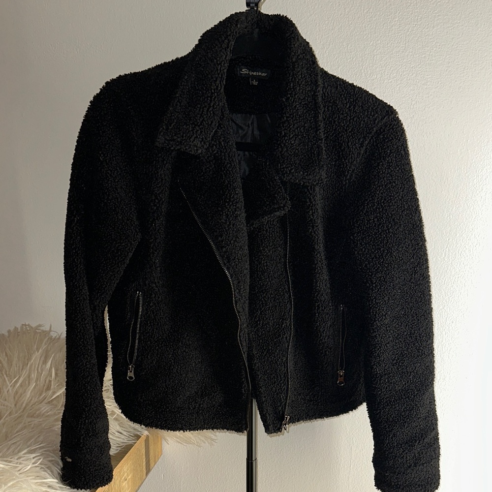 Shinestar Black Teddy Jacket